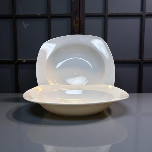 Royal Worcester Neo-Classic White Soup / Pasta Bowls 9” – Set of 2 – Porcelain - Picture 2 of 4
